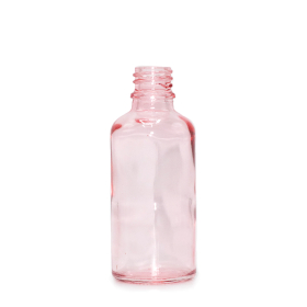 330x 30ml Rose Pink Glass Dropper Bottle
