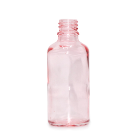 264x 50ml Rose Pink Glass Dropper Bottle