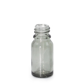 160x 10ml Smokey Grey Glass Dropper Bottle