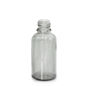 330x 30ml Smokey Grey Glass Dropper Bottle