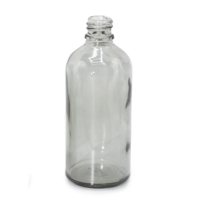 168x 100ml Smokey Grey Glass Dropper Bottle
