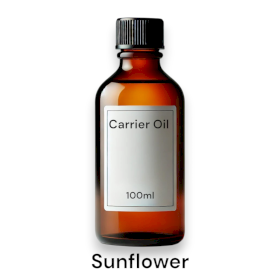 10x Sunflower Carrier Oil - 100ml - White label