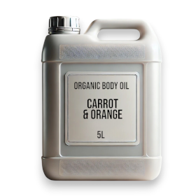 Bulk Organic Body Oil 5L - Carrot & Orange