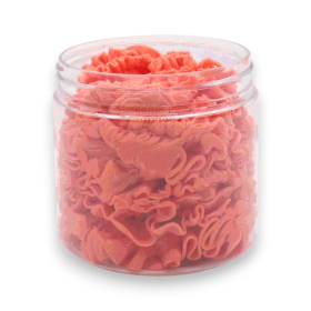 4x Peach Whipped Soap 120g - White Label