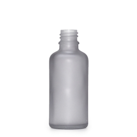 330x 30ml Frosted Grey Glass Dropper Bottle