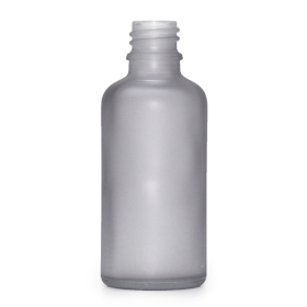 168x 100ml Frosted Grey Glass Dropper Bottle