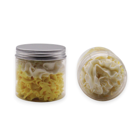 4x Vanilla Whipped Soap 120g - White Label