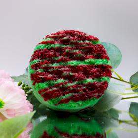 3x Butter Bubble Soap Sponge 220g - Strawberry Kiwi - White Label