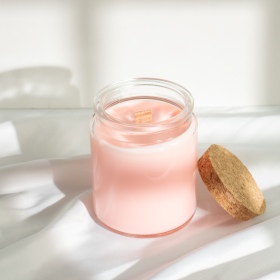 6x Woodwick Soy Candle - Jasmine Glade - White Label