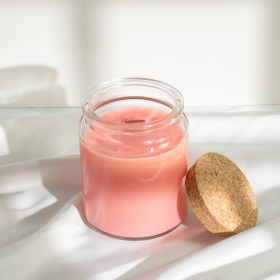 6x Woodwick Soy Candle - Midnight Rose - White Label