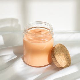 6x Woodwick Soy Candle - Woodland Zest - White Label