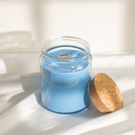 6x Woodwick Soy Candle - Sage & Mintwood - White Label