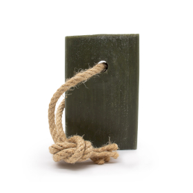 6x Rustic Hanging Soap 150g - Ivory Fig - White Label