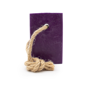 6x Rustic Hanging Soap 150g - Peony Petals - White Label