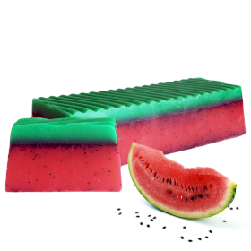 Tropical Paradise Soap Loaf 1.1kg - Watermelon - White Label