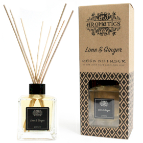 Essential Oil Reed Diffuser - Lime & Ginger
