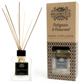 Essential Oil Reed Diffuser - Petitgrain & Rosewood