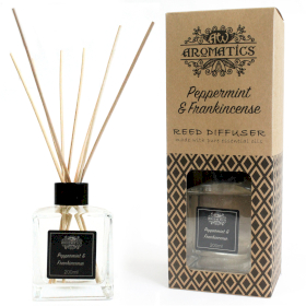 Essential Oil Reed Diffuser - Peppermint & Frankincense