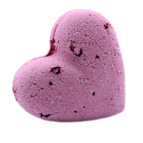 16x Ylang & Rose  Love Heart Bath Bomb 70g - White Label