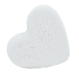 16x Coconut Love Heart Bath Bomb 70g - White Label