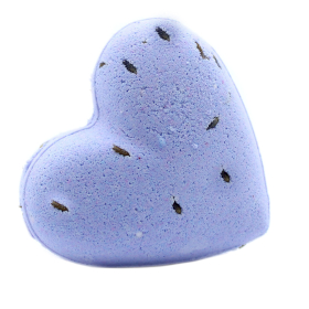 16x French Lavender Love Heart Bath Bomb 70g - White Label
