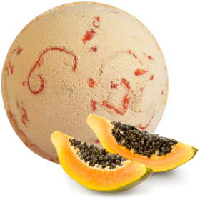 16x Tropical Paradise Coco Bath Bomb 180g - Papaya - White Label