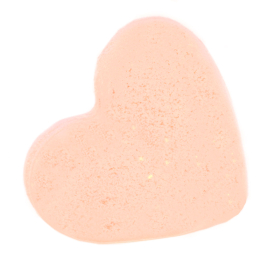 16x Passion Fruit Love Heart Bath Bomb 70g - White Label