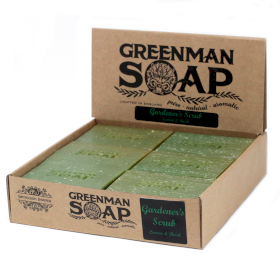 12x Greenman Soap 100g - Gardener\'s Scrub