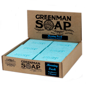 12x Greenman Soap 100g - Morning Fresh