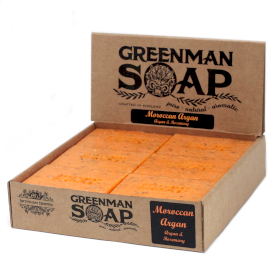12x Greenman Soap 100g - Moroccan Argan