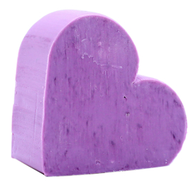 100x Heart Guest Soap - Lavender - White Label
