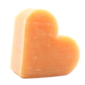 100x Heart Guest Soap - Orange & Warm Ginger - White Label