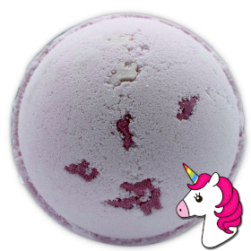 16x Magic Unicorns Bath Bomb 180g - White Fig - White Label