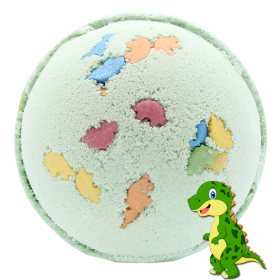 16x Dinosaur Bath Bomb 180g - Chocolate - White Label