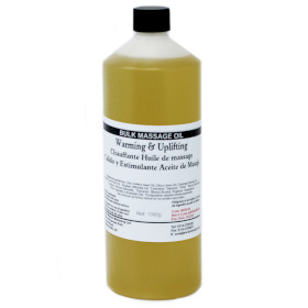 Warm and Uplifting 1l Massage Oil / Bath Oil