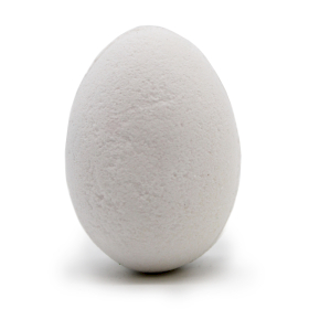 30x Coconut Bath Eggs in a Tray - White Label
