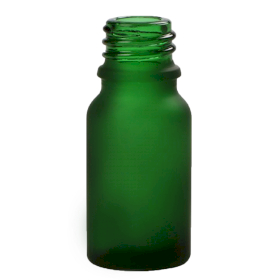 192x 10ml Frosted Green Bottle