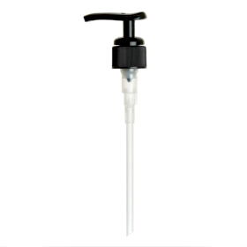 72x Black Pump for 300ml Glass Bottle