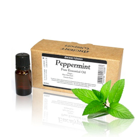 10x 10ml Peppermint Essential Oil White Label