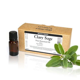 10x 10ml Clary Sage Essential Oil White Label