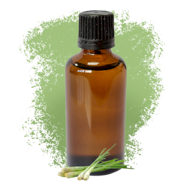 10x Lemongrass Essential Oil 50ml - White Label