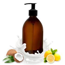 4x Coconut & lemon Lotion 300ml - White Label