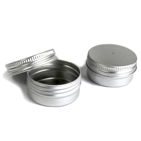 50x 10ml Aluminium Tin 38mm x 19mm