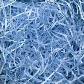 Very Fine Shredded paper - Sky Blue (10KG)
