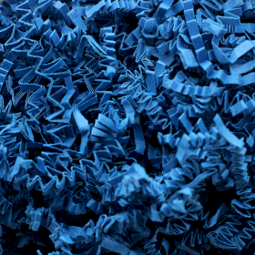 SizzlePak Shredded paper - Blue (10KG)
