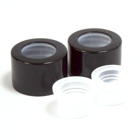 6x Cap for RDBot-11/12/13 3cm - Black Top