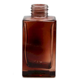 6x 100 ml Square Long Reed Diffuser Bottle - Amber