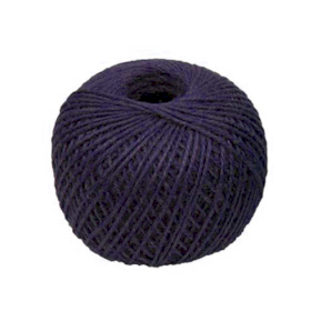 6x Jute Twine - Dark Blue - 60 meters