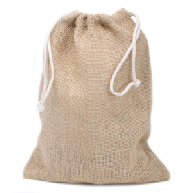 10x Medium Jute Sack - 240x300mm