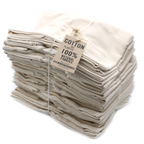 25x Natural 8 oz Wheat Bag Pillow - Unprinted